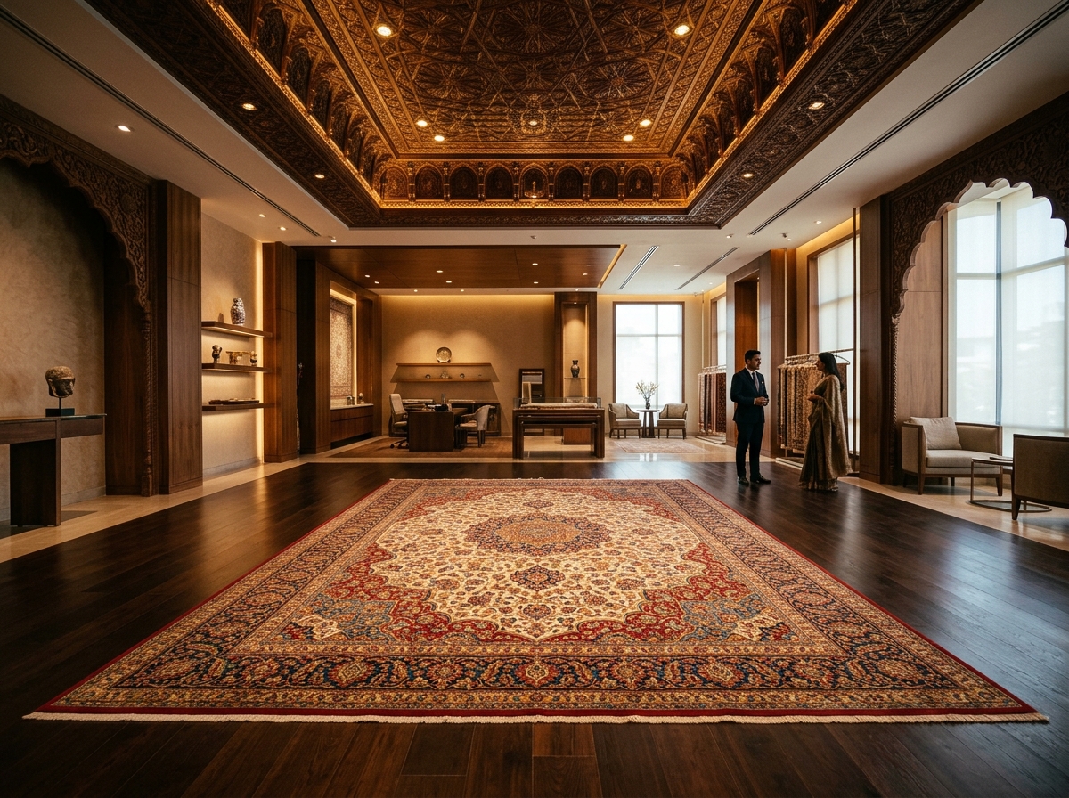 Hand-Knotted Carpet