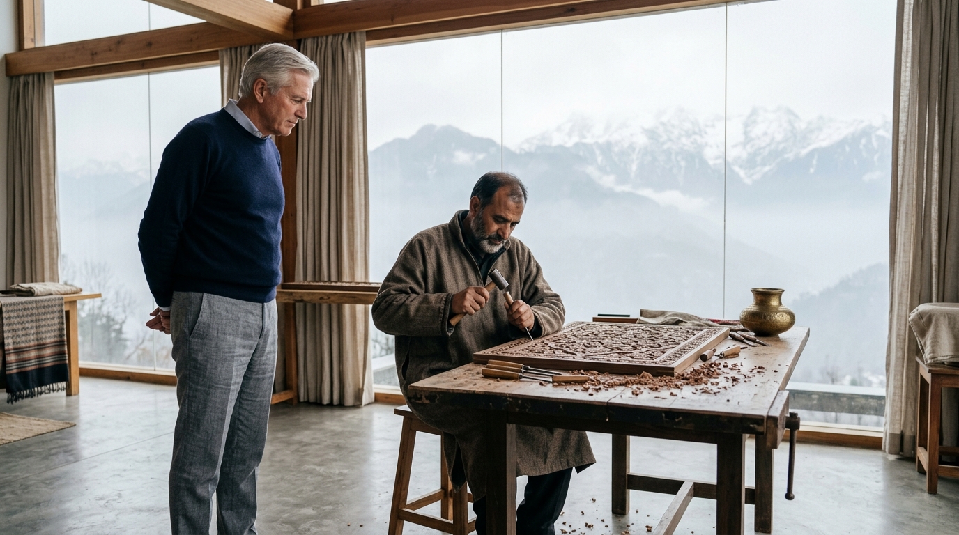 Hands-On Kashmir Craft Experience