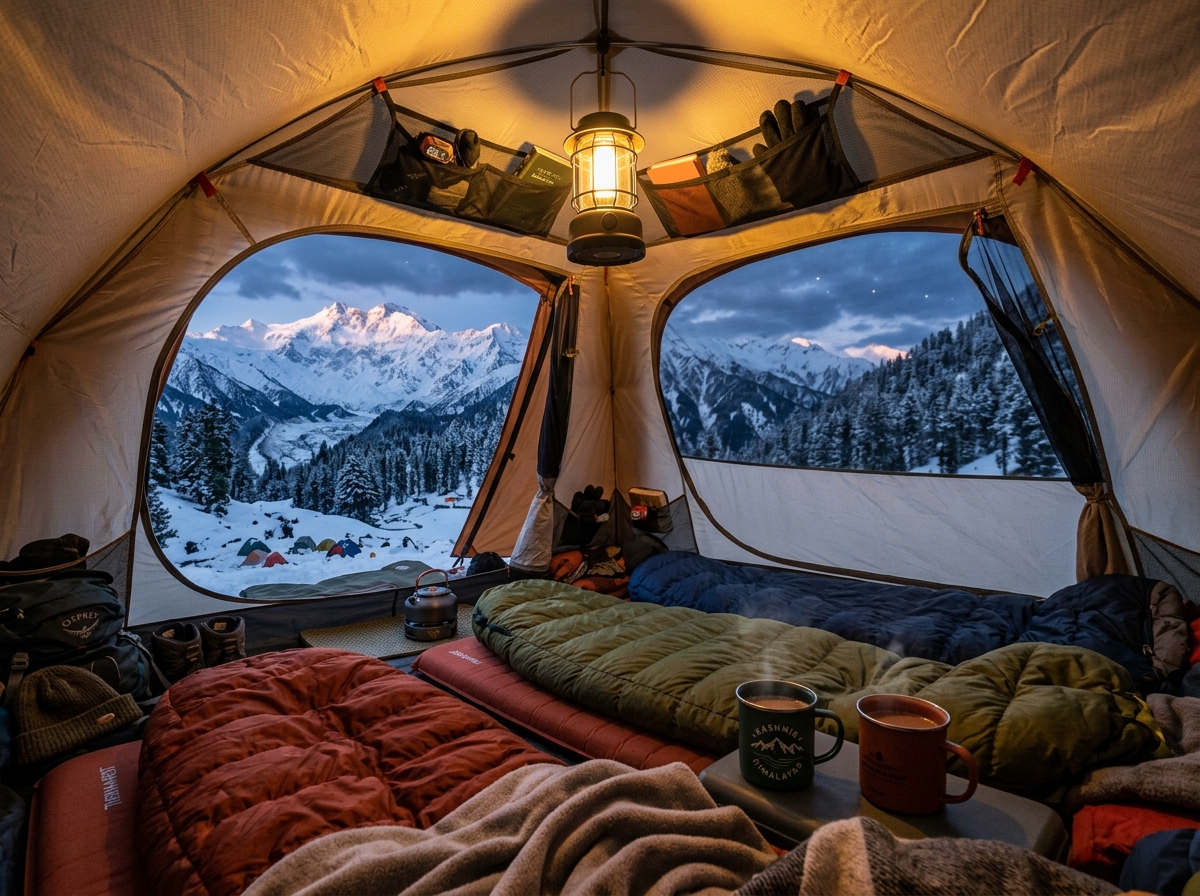 The Camping Base Setup