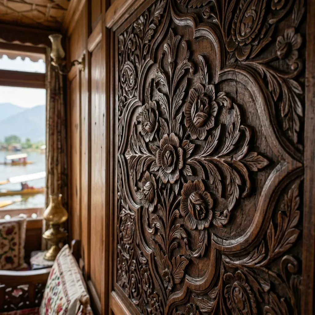 Wood Carving Detail